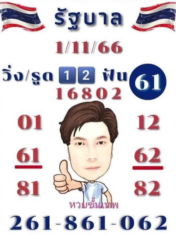 เลขเด็ดหนุ่มเหนือ หวยเด็ด 1 10 66