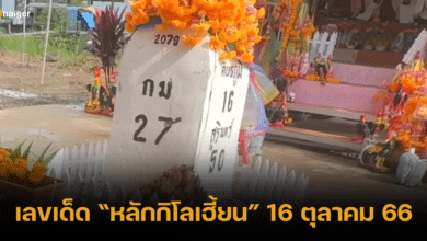 เลขเด็ด หลักกิโลเฮี้ยน หวยงวด 16 ตุลาคม 66 ลุ้นเฮงรางวัลใหญ่