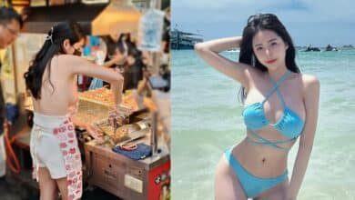 แม่ค้าปลากหมึกย่างไต้หวัน