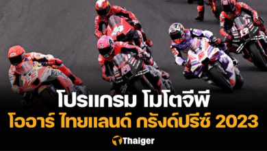 โปรแกรม โออาร์ ไทยแลนด์ กรังด์ปรีซ์ 2023
