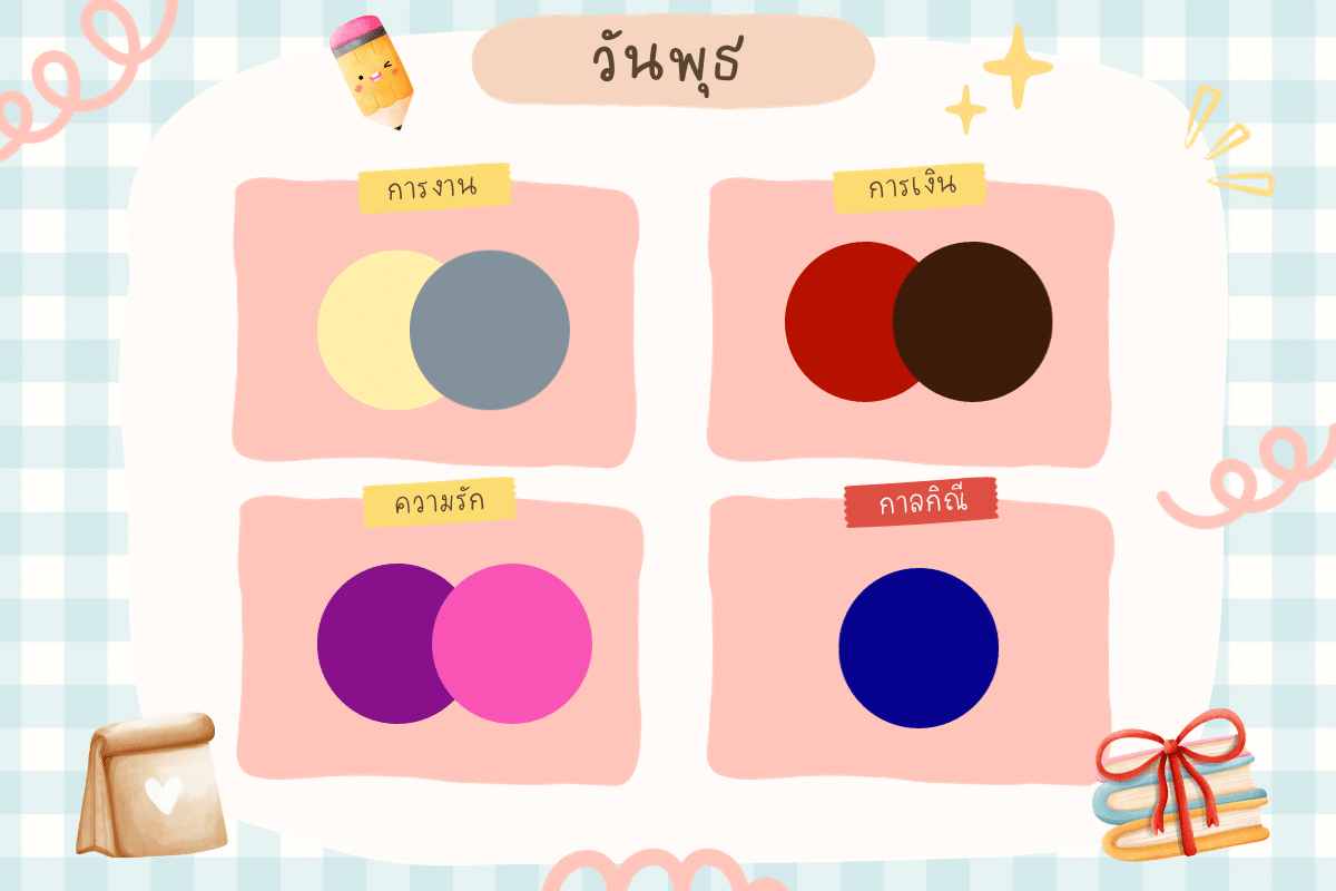 สีมงคลวันพุธ เดือนตุลาคม 2566