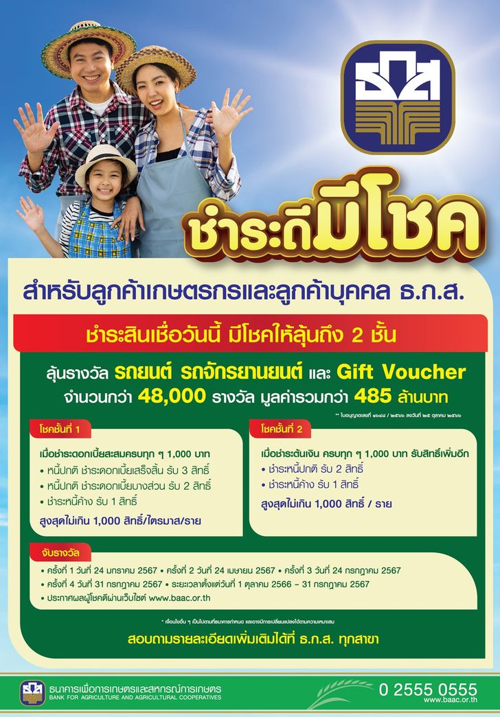 ธ.ก.ส. โครงการชำระดีมีโชค