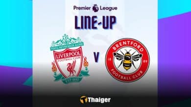 11 ตัวจริง ลิเวอร์พูล เบรนท์ฟอร์ด