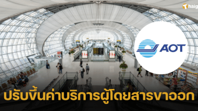 AOT ขึ้นค่าบริการผู้โดยสารขาออก 30 บาท ในสนามบิน 6 แห่ง เริ่ม 1 เม.ย. 2567