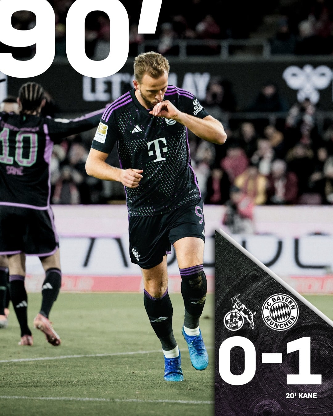 ผลบอลเมื่อคืนนี้ บุนเดสลีกา โคโลญจน์ บาเยิร์น