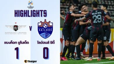 ผลบอลเมื่อคืนนี้ เอเอฟซี แชมเปี้ยนส์ลีก แบงค็อก ไลอ้อนส์