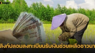 กรมส่งเสริมการเกษตร เตือนลิงก์ปลอมลงทะเบียเงินช่วยเหลือชาวนา