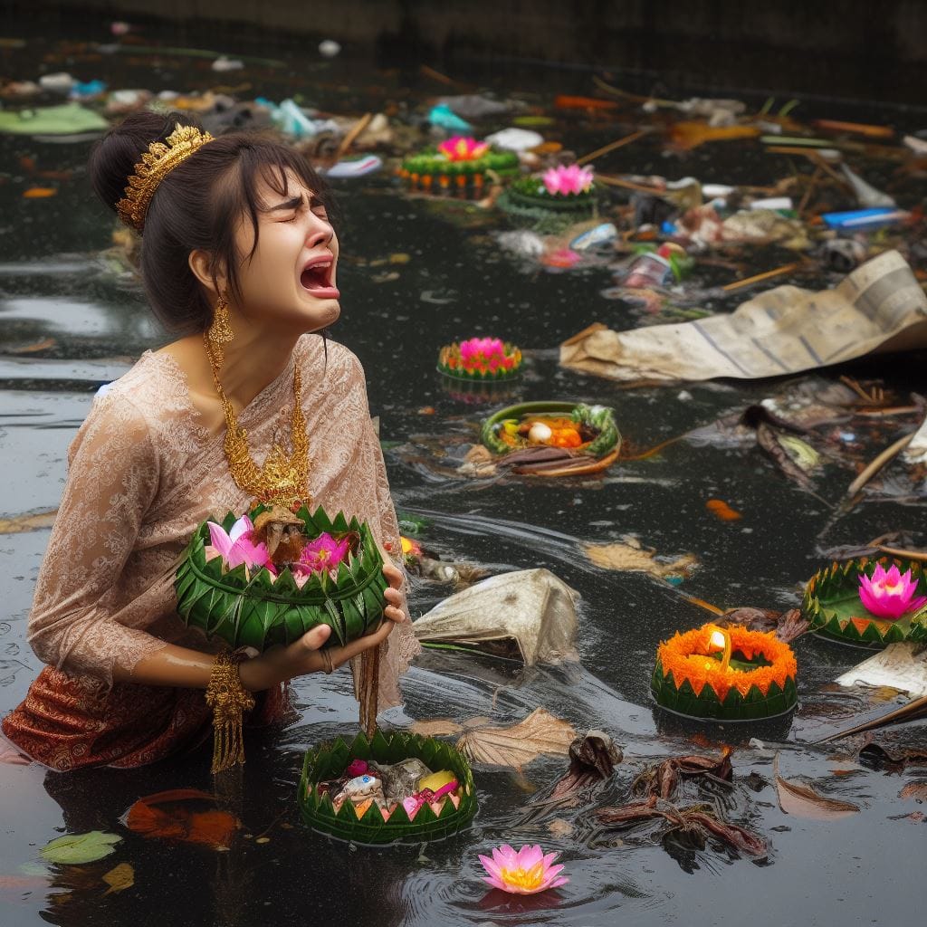 ขยะวันลอยกระทง 2566