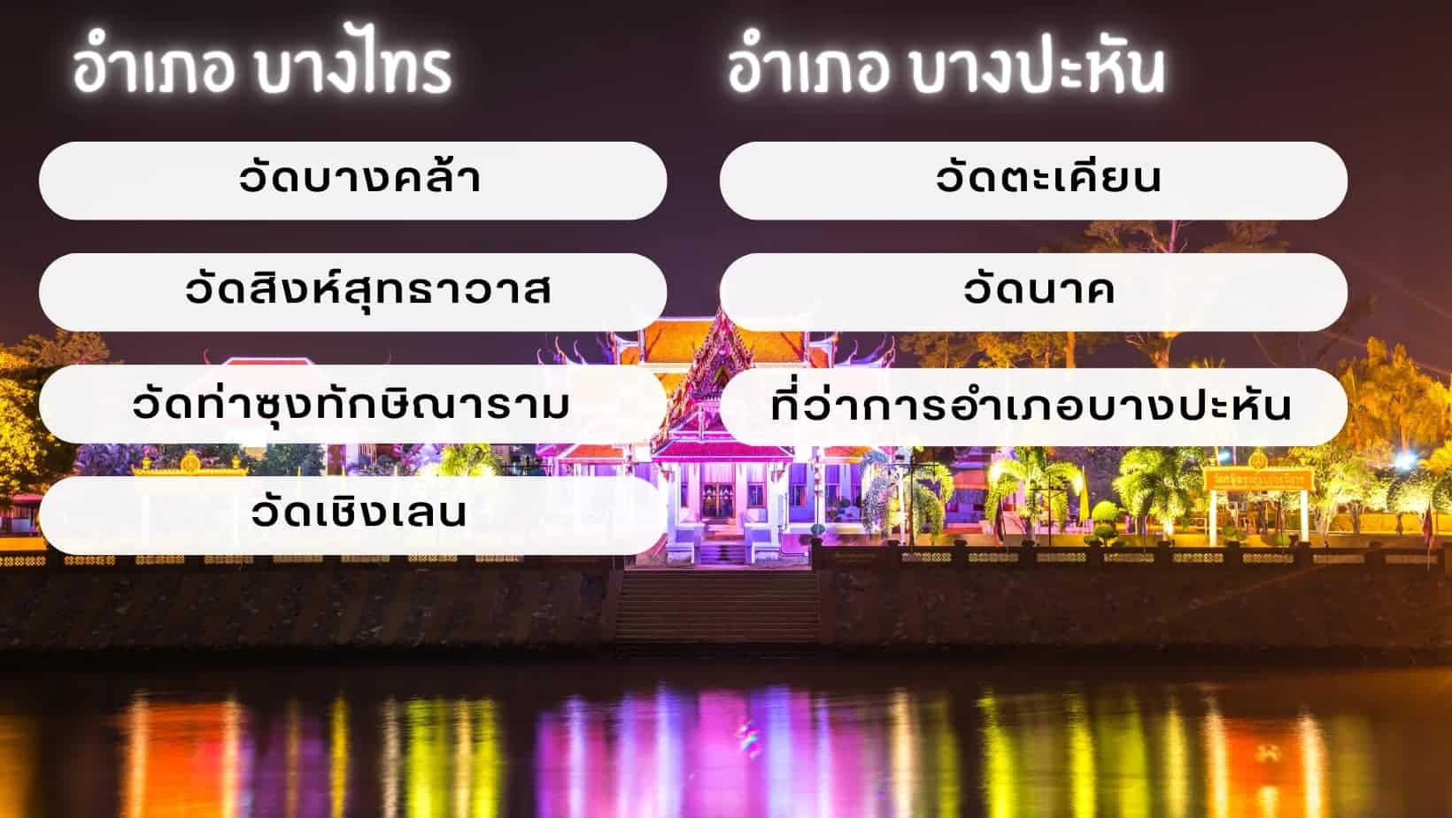 งานลอยกระทง อยุธยา 2566