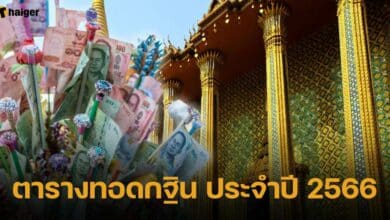 ตารางทอดกฐิน ประจำปี 2566