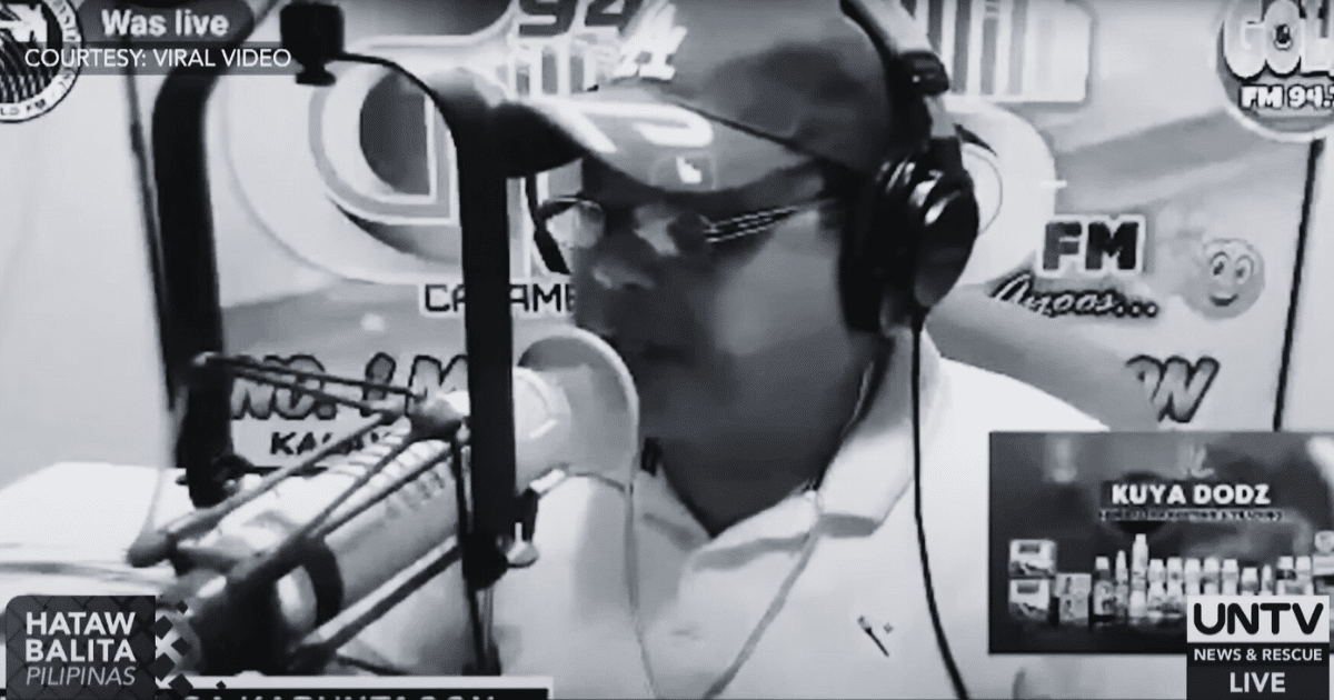 นักข่าวรายการวิทยุถูกยิงคาห้องจัดรายการ