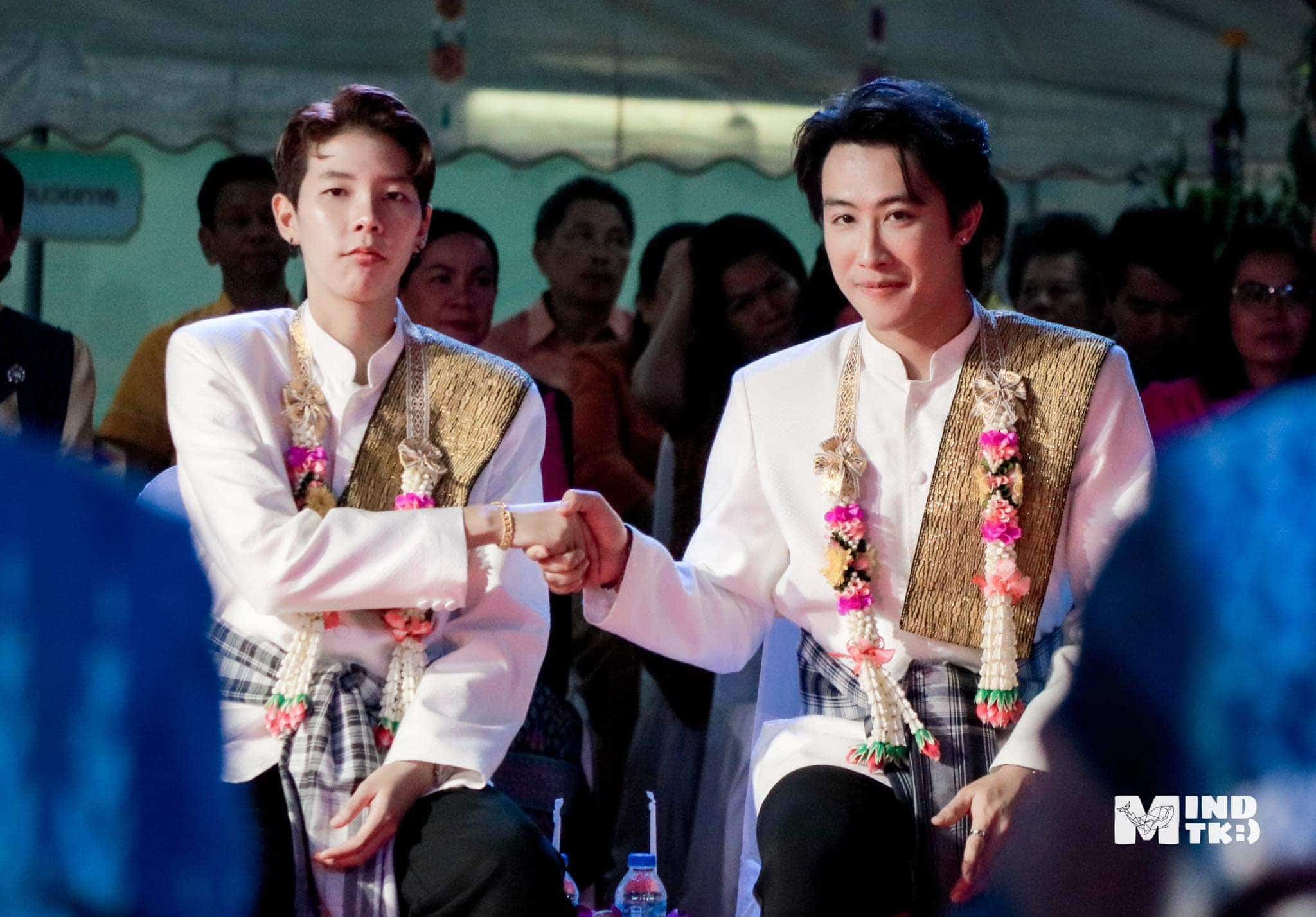 ป๊าย ปาย โอริโอ้ และ นุ๊ก ธนดล เข้าพิธีผูกเสี่ยว