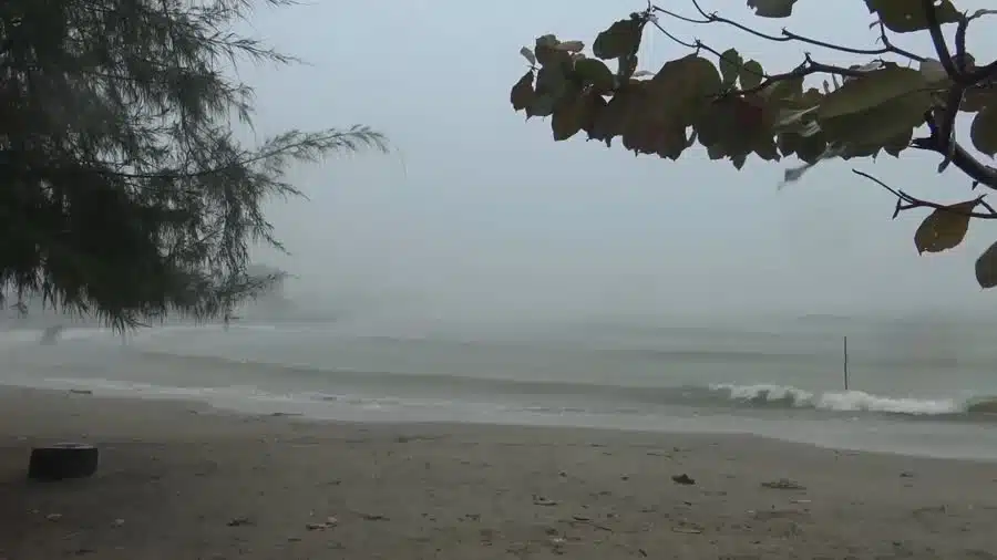 ภาคใต้มีฝนฟ้าคะนอง คลื่นสูงมากกว่า 1 เมตร