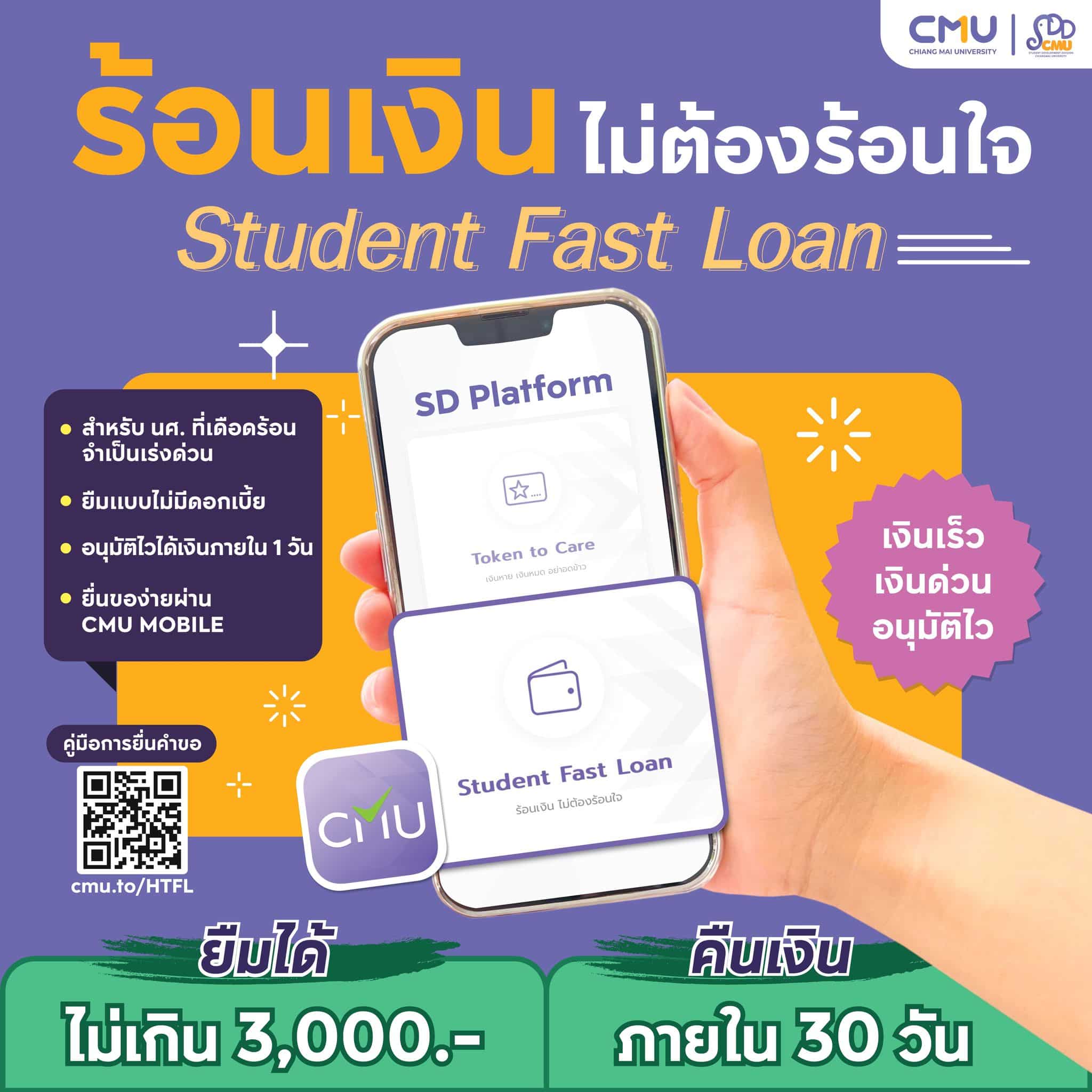 ร้อนเงิน ไม่ต้องร้อนใจ โดยมหาวิทยาลัยเชียงใหม่