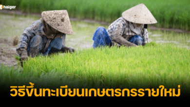 วิธีขึ้นทะเบียนเกษตรกรรายใหม่