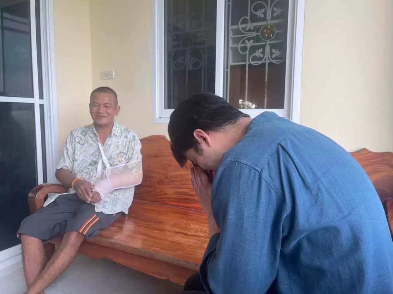 ว่าน ธนกฤต ไหว้ขอโทษผู้บาดเจ็บ