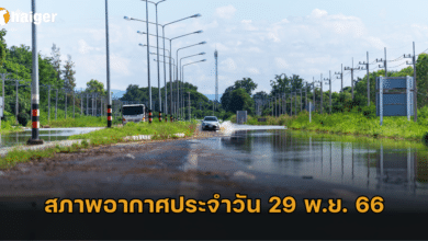 สภาพอากาศประจำวันที่ 29 พ.ย. 66