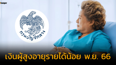 เงินผู้สูงอายุรายได้น้อย พ.ย. 66