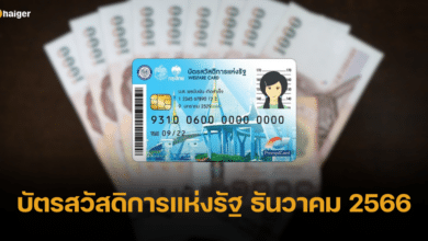 เช็คสิทธิบัตรสวัสดิการแห่งรัฐ เดือนธันวาคม 2566 ได้วงเงินเท่าไหร่