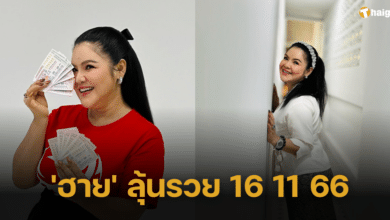 เตรียมรวย 'ฮาย อาภาพร' แชะภาพเก๋ถือลอตเตอรี่เต็มมือ ชาวเน็ตแห่ซูมเลขให้วุ่น