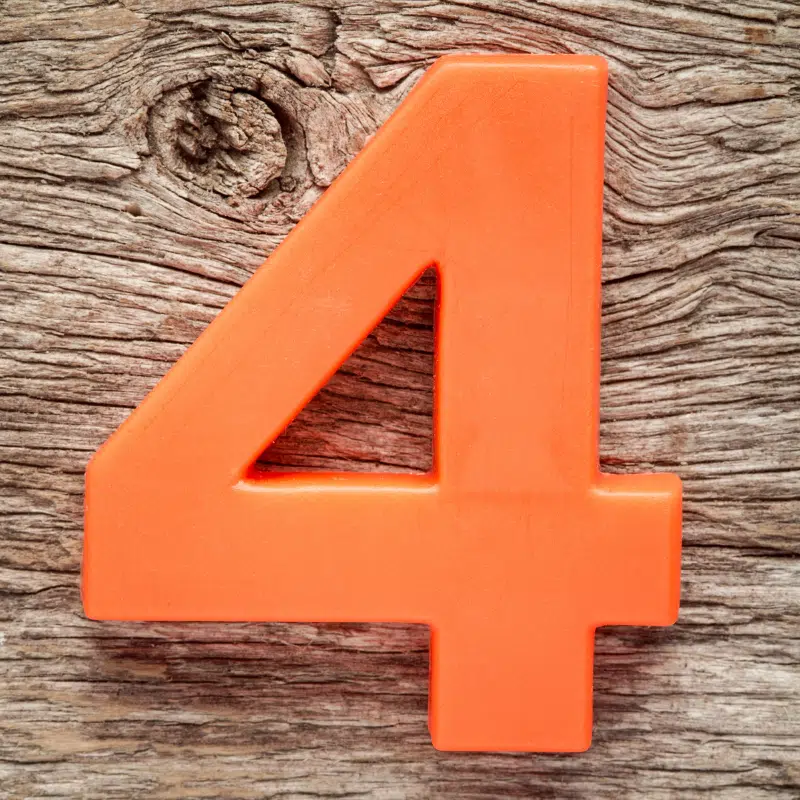 เลขบัตรประชาชน 4 ตัวท้าย หมายเลข 4