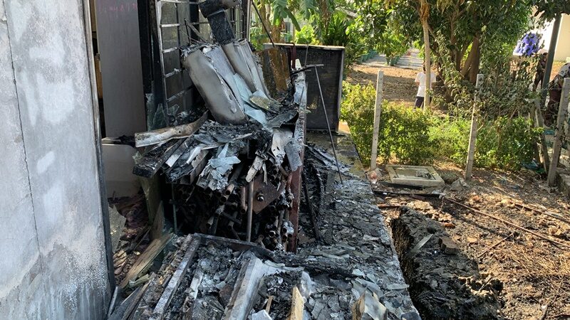 ไฟไหม้ ม.เกษตร