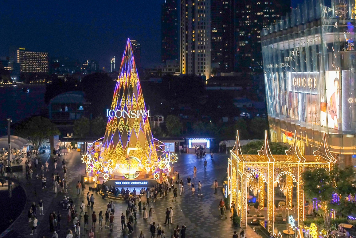 ไอคอนสยาม ต้นคริสต์มาส 2023 ที่เที่ยว