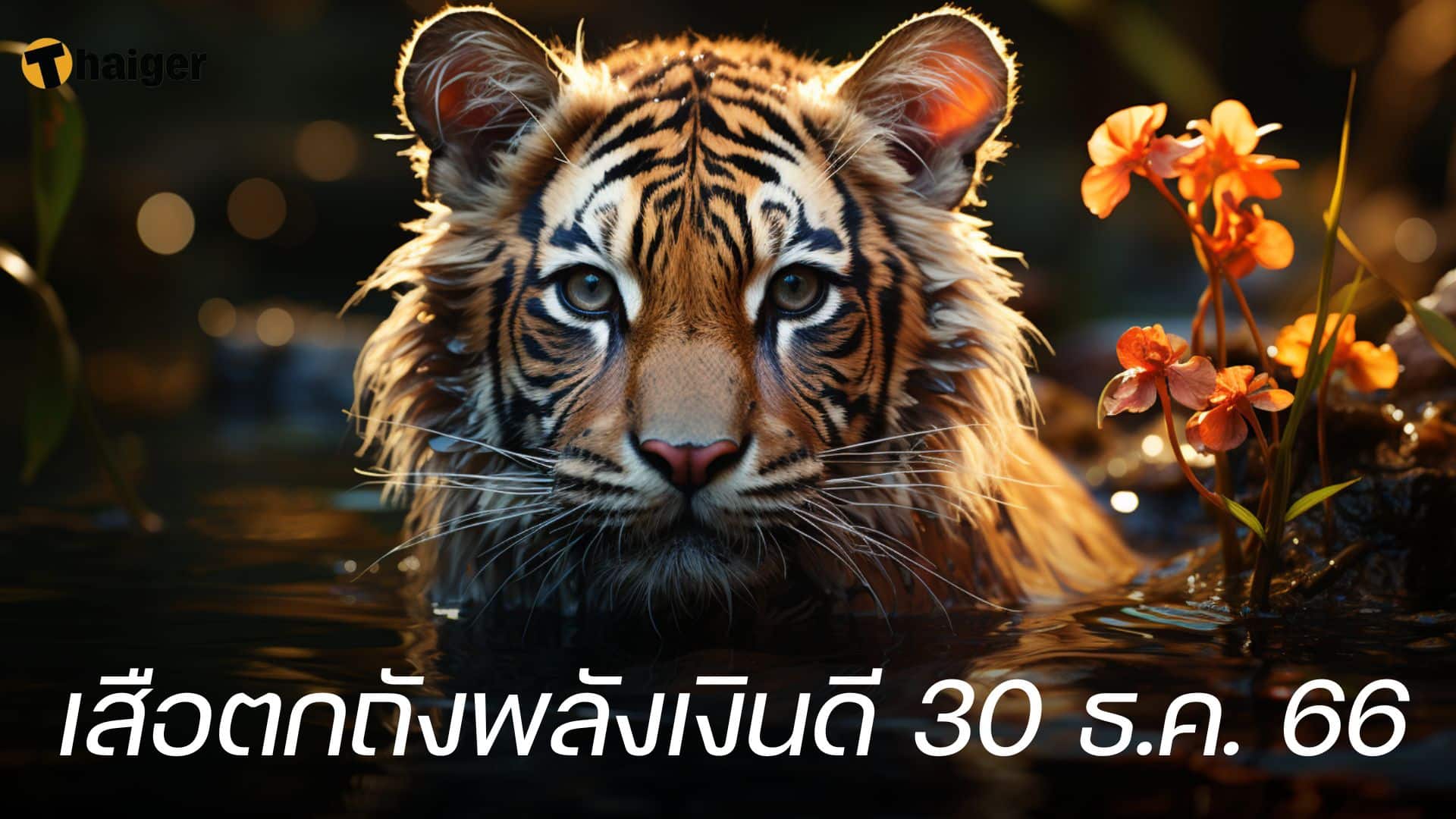 เลขเด็ดปีใหม่ เสือตกถังพลังเงินดี 30 12 66 หวยงวดนี้ เด่นเลขไหนบ้าง | Thaiger ข่าวไทย