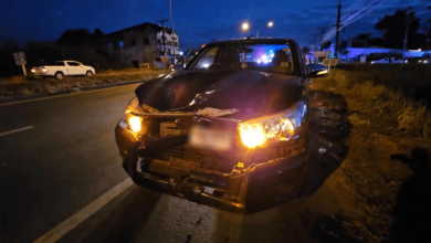 ทหาร ชนเด็กข้ามถนน