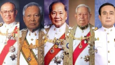5 องคมนตรี อดีตนายกรัฐมนตรี ประยุทธ์