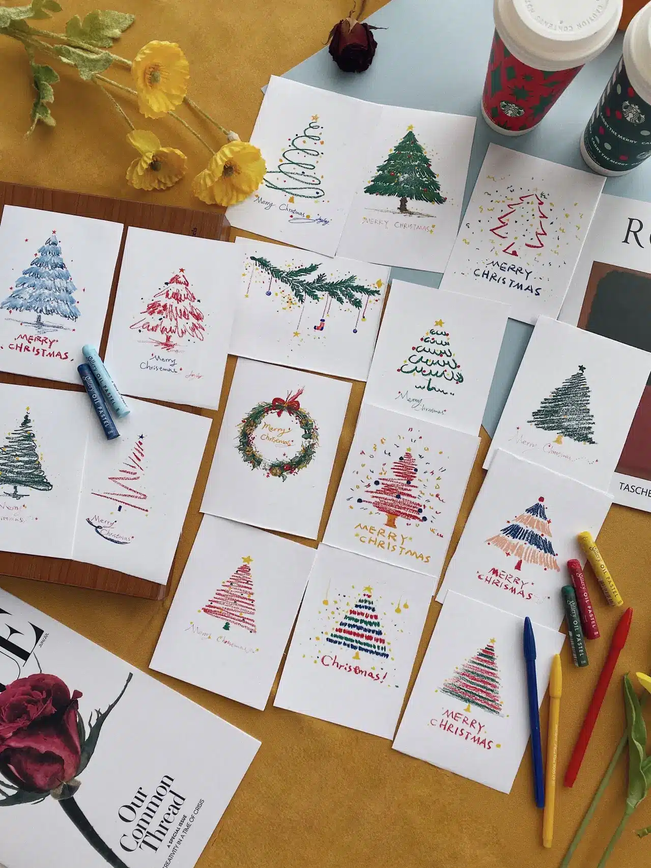 DIY การ์ดหรือช่อดอกไม้