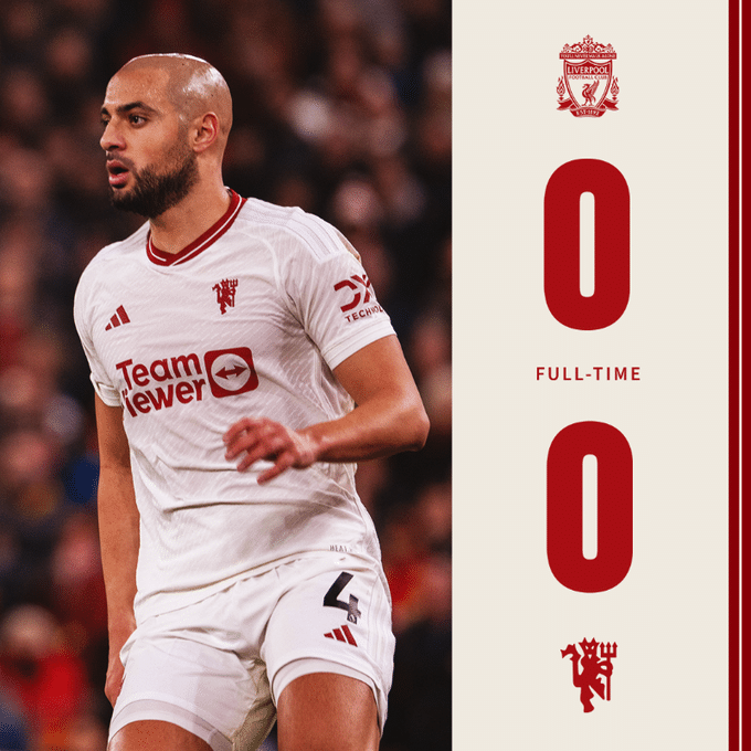 ผลบอลเมื่อคืนนี้ พรีเมียร์ลีก ลิเวอร์พูล แมนยู