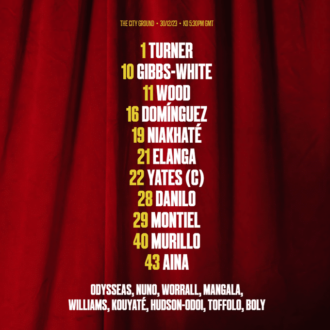 11 ตัวจริง ฟอเรสต์ แมนยู