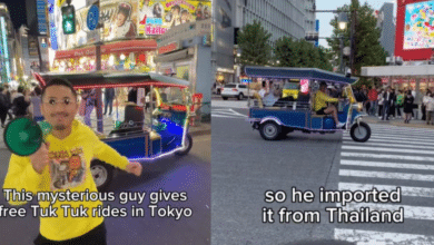ไวรัลรถตุ๊กตุ๊กไทยในฐี่ปุ่น