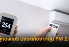 นั่งอยู่ในห้องแอร์ ปลอดภัยจากฝุ่น PM 2.5 จริงไหม