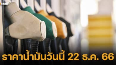 ปกราคาน้ำมันวันนี้ 22 ธ.ค.66