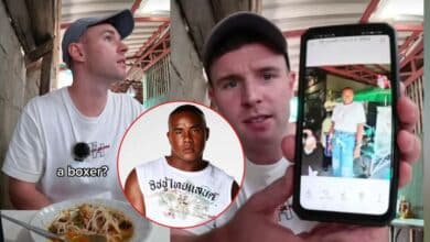 รัศมีแขเลี้ยงขนมจีนฝรั่ง