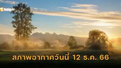 สภาพอากาศประจำวันนี้ 12 ธ.ค. 66