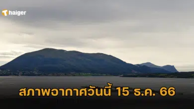 สภาพอากาศประจำวันนี้ 15 ธ.ค. 66 กรมอุตุ
