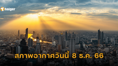 สภาพอากาศประจำวันนี้ 8 ธ.ค. 66