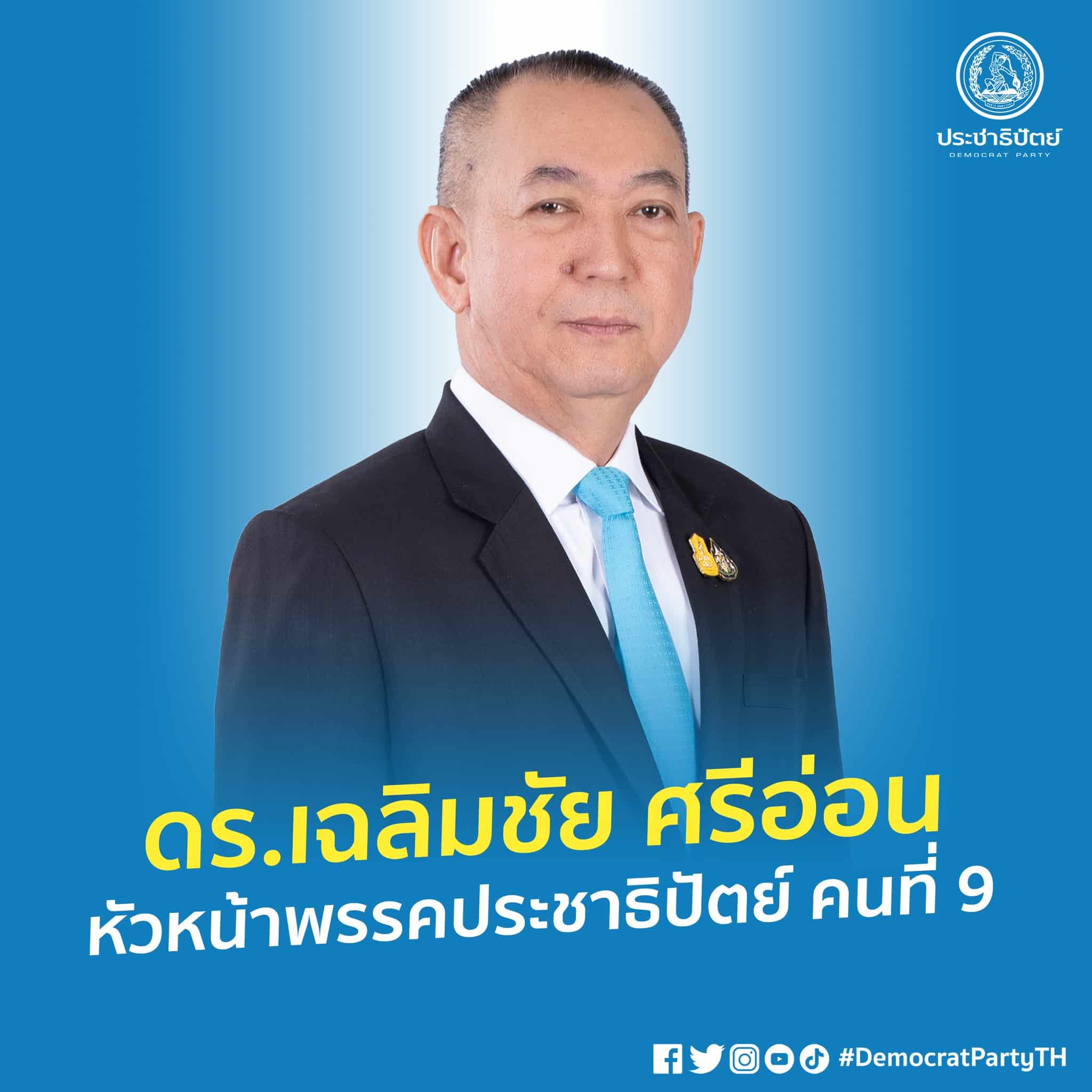 หัวหน้าพรรคประชาธิปัตย์