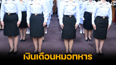 เงินเดือนหมอทหาร แพทย์ ทันตแพทย์