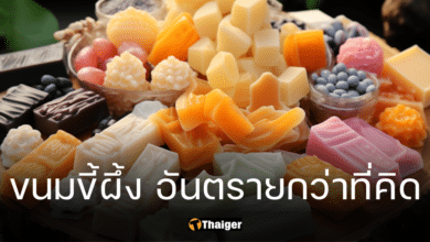 เตือนภัย 'ขนมขี้ผึ้ง' ห้ามกลืน ไร้ อย. หวั่นลูกหลานอันตรายแฝง เป็นไปได้อย่ากิน (1)