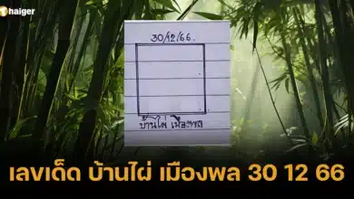 เลขเด็ด บ้านไผ่ เมืองพล 30 12 66