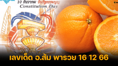เลขเด็ด อ.ส้ม พารวย 16 12 66