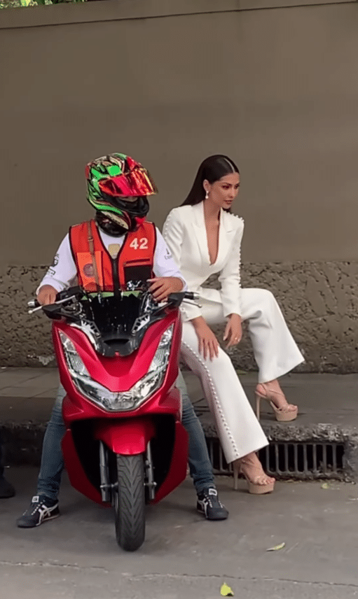 เลขเด็ด แอนโทเนีย นั่งวินมอเตอร์ไซค์