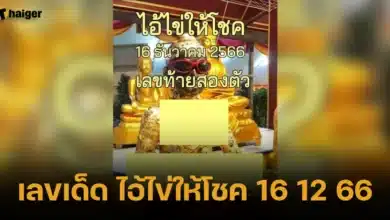 เลขเด็ด ไอ้ไข่ให้โชค 16 12 66