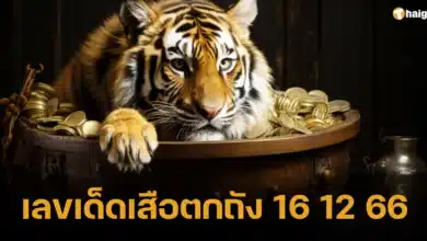 เลขเด็ดเสือตกถัง 16 12 66