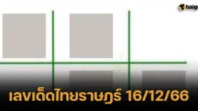 เลขเด็ดไทยราษฎร์ 16_12_66