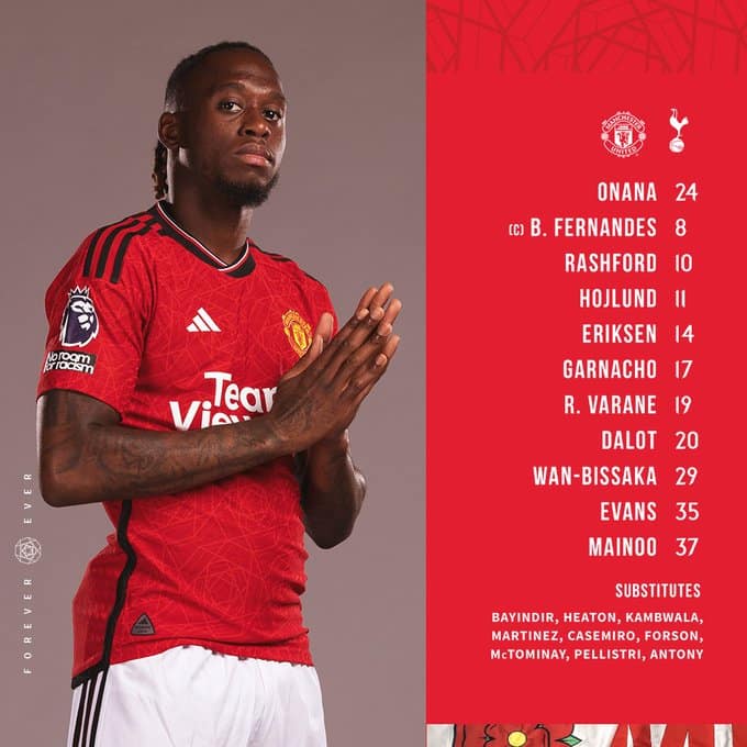 11 ตัวจริง แมนยู สเปอร์ส